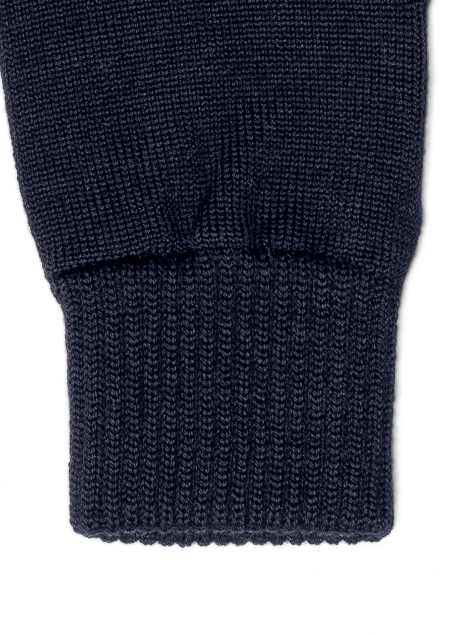 Gant homme tactile PLEYNET noir recyclé made in France - Montlimart