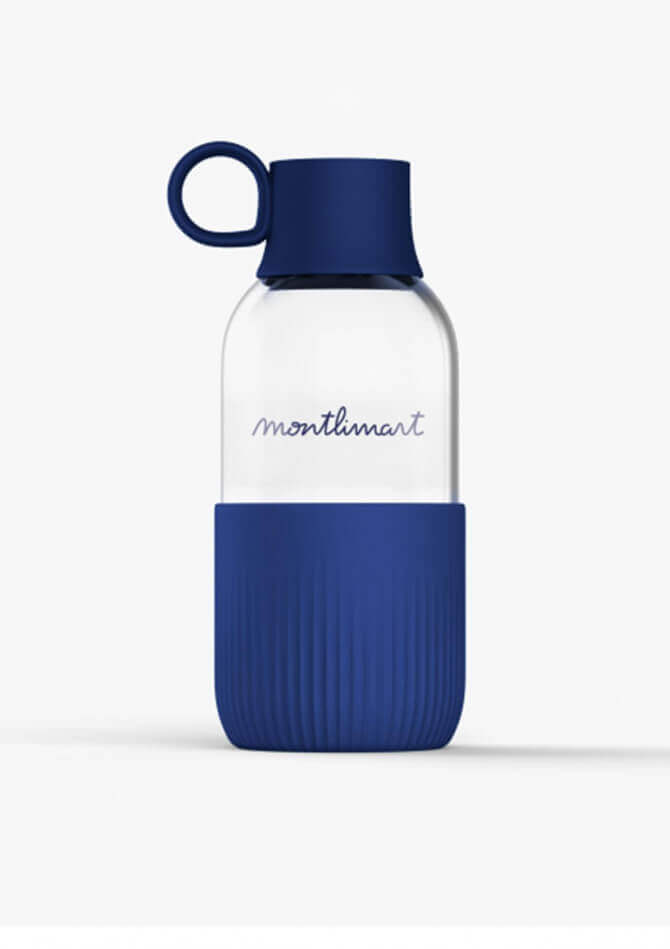 Gourde éco-concue MONTLIGOURDE made in France en verre recyclé