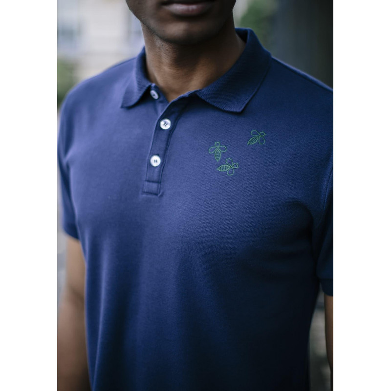20pe-polo-homme-abeille-marine-coton-bio-recyclé-2 20pe-polo-homme-abeille-marine-coton-bio-recyclé-2