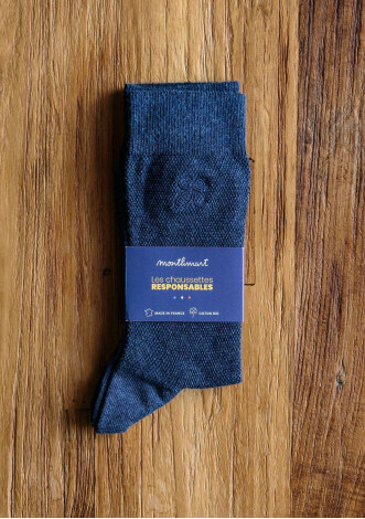 CHAUSSETTES MONTLISOCKS MARINE