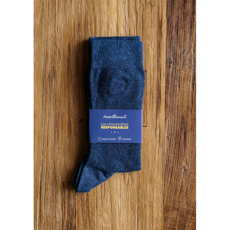 CHAUSSETTES MONTLISOCKS MARINE
