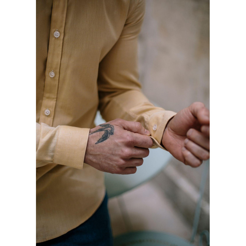21pe-chemise-homme-montlibio-jaune-coton-bio-3 21pe-chemise-homme-montlibio-jaune-coton-bio-3