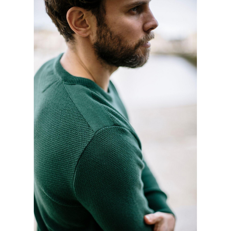 21pe-pull-homme-durable-vert-olive-coton-bio-2 21pe-pull-homme-durable-vert-olive-coton-bio-2