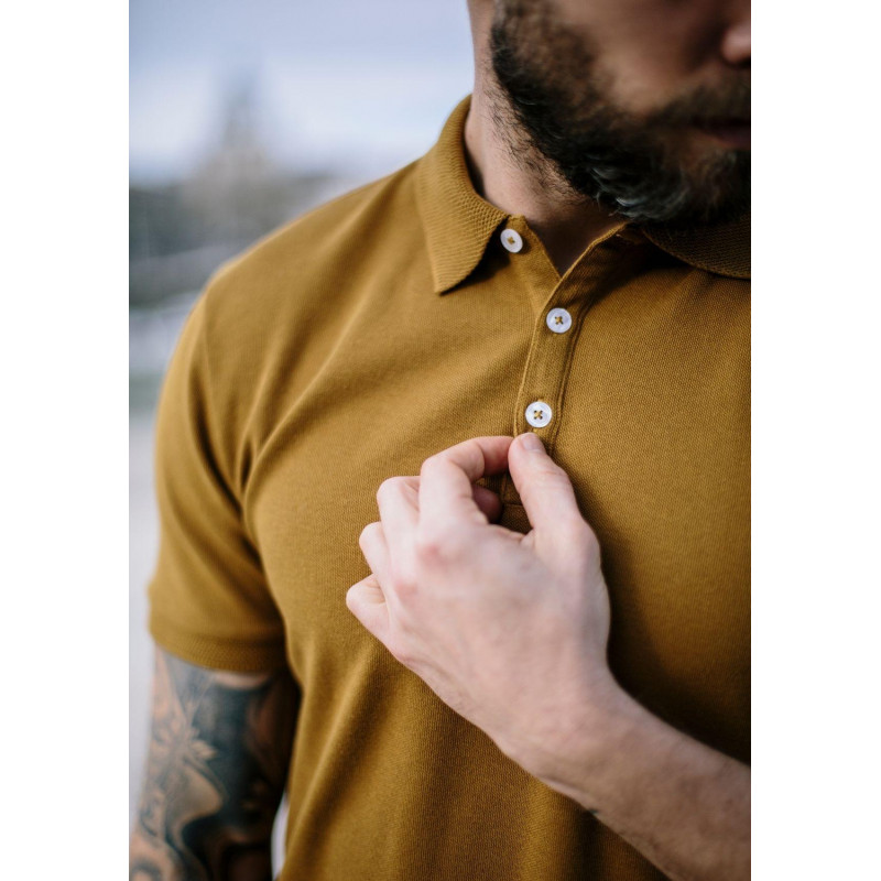 21pe-polo-homme-amical-camel-coton-bio-recyclé-1 21pe-polo-homme-amical-camel-coton-bio-recyclé-1