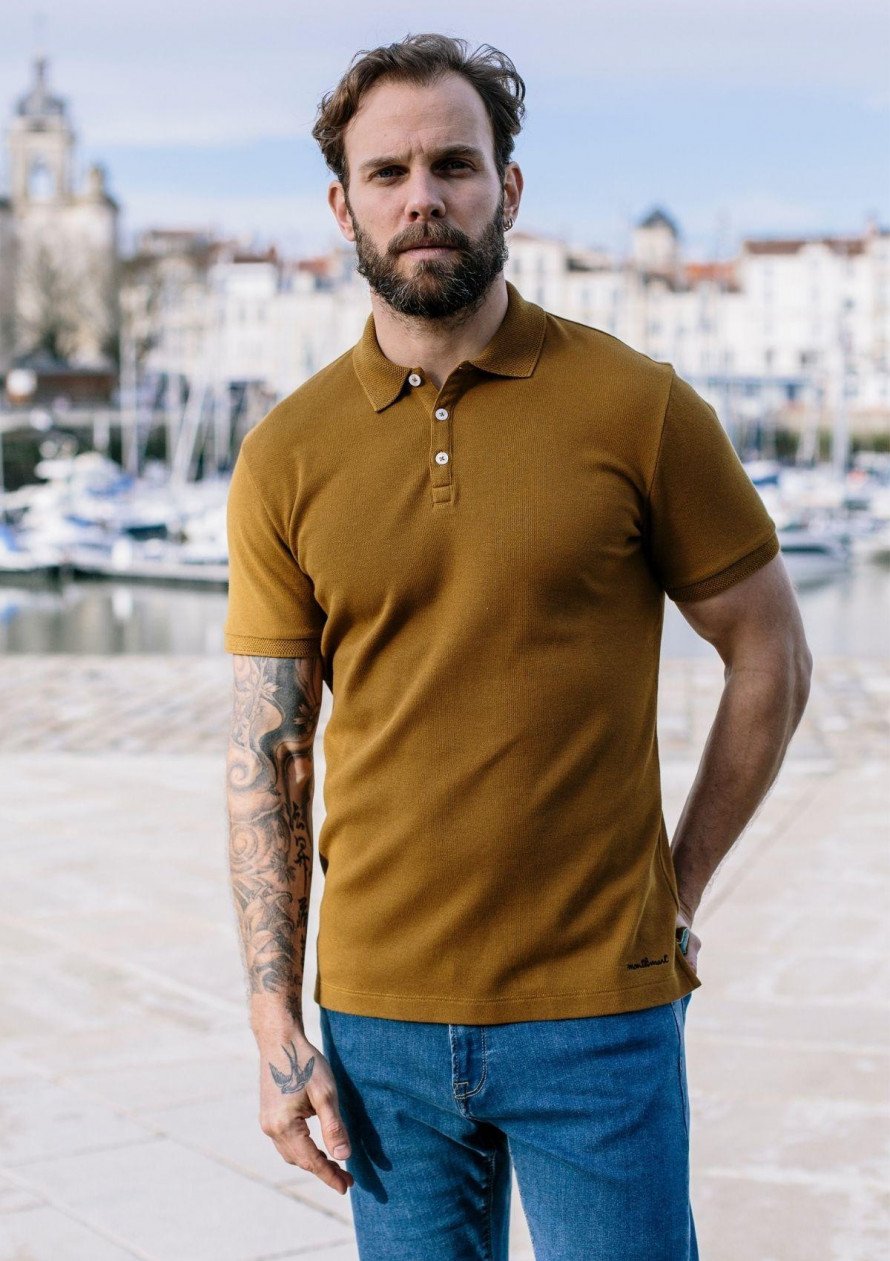 21pe-polo-homme-amical-camel-coton-bio-recyclé-3