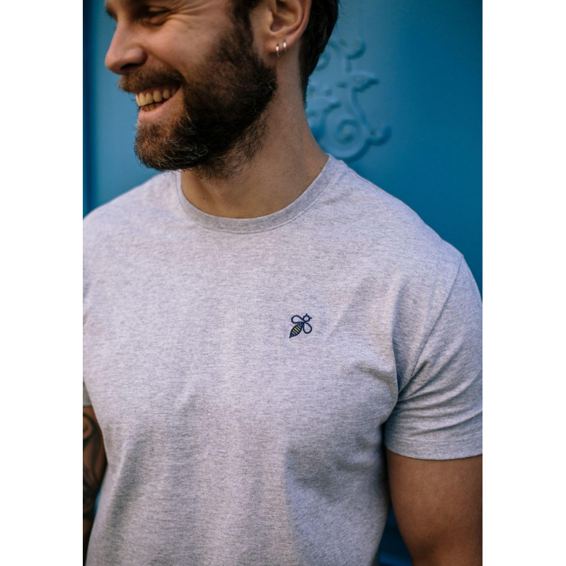 21pe-tee-shirt-homme-essaim-gris-chine-coton-bio-2 21pe-tee-shirt-homme-essaim-gris-chine-coton-bio-2