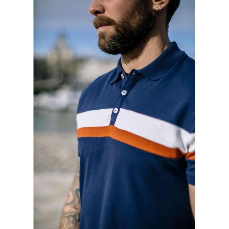 21pe-polo-homme-portrait-marine-coton-bio-recyclé-1 21pe-polo-homme-portrait-marine-coton-bio-recyclé-1