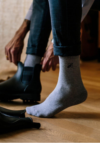 CHAUSSETTES COFFRET MONTLISOCKS GRIS/VERT/MARINE