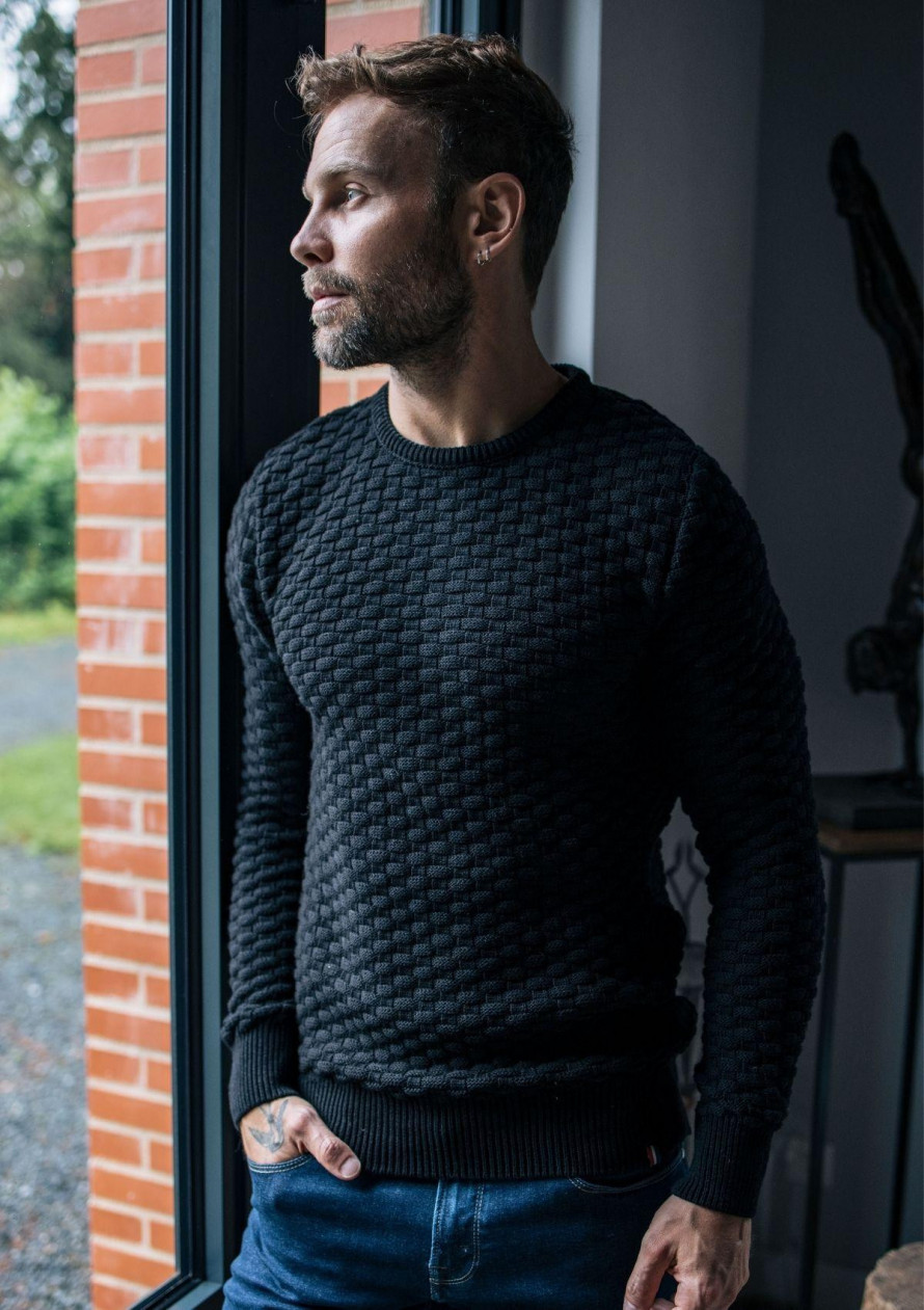21ah-pull-homme-damier-noir-made-in-france-coton-bio-3