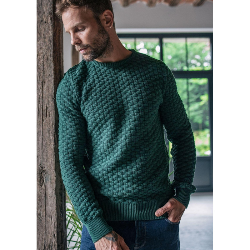 21ah-pull-homme-damier-vert-made-in-france-coton-bio-1