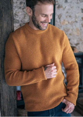 21ah-pull-homme-origine-recyclé-made-in-france-moutarde-2