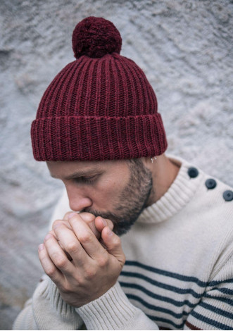 21ah-bonnet-homme-pompom-bordeaux-made-in-france-recyclé-1