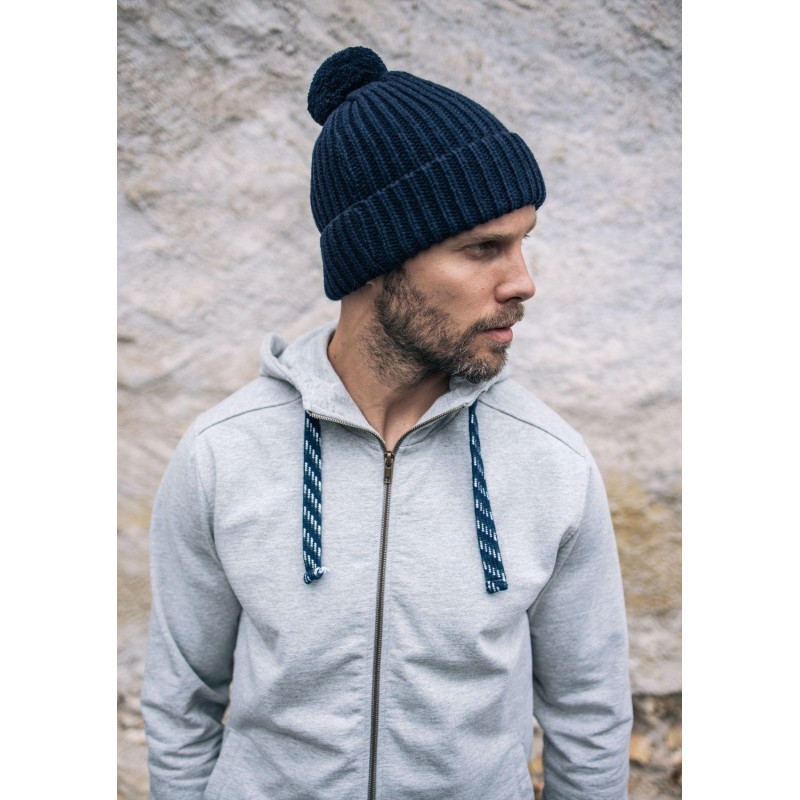 21ah-bonnet-homme-pompom-marine-made-in-france-recyclé-1 21ah-bonnet-homme-pompom-marine-made-in-france-recyclé-1