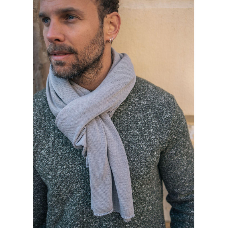21ah-echarpe-homme-voila-gris-coton-biologique-made-in-france-2 21ah-echarpe-homme-voila-gris-coton-biologique-made-in-france-2