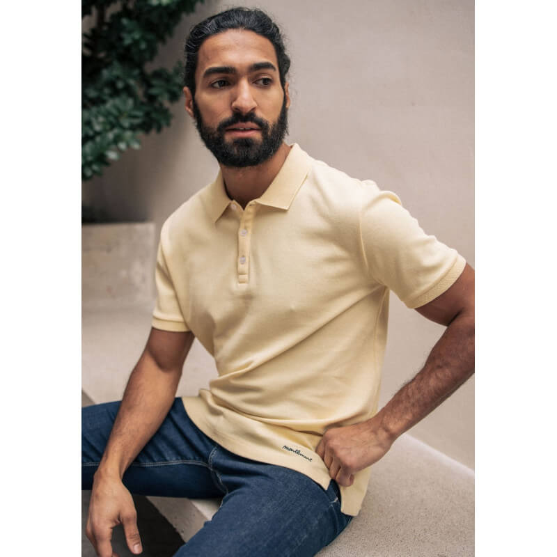 22pe-polo-homme-amical-jaune-pale-coton-bio-recyclé-3 22pe-polo-homme-amical-jaune-pale-coton-bio-recyclé-3