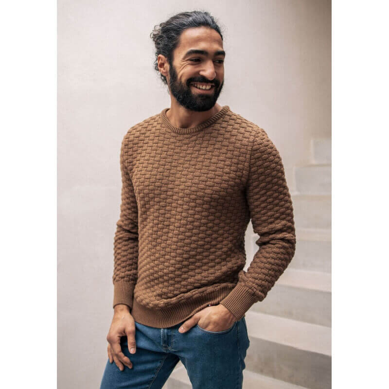 22pe-pull-homme-damier-camel-coton-bio-made-in-france-2 22pe-pull-homme-damier-camel-coton-bio-made-in-france-2