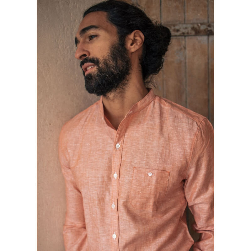 22pe-chemise-homme-montlilin-orange-lin-2 22pe-chemise-homme-montlilin-orange-lin-2