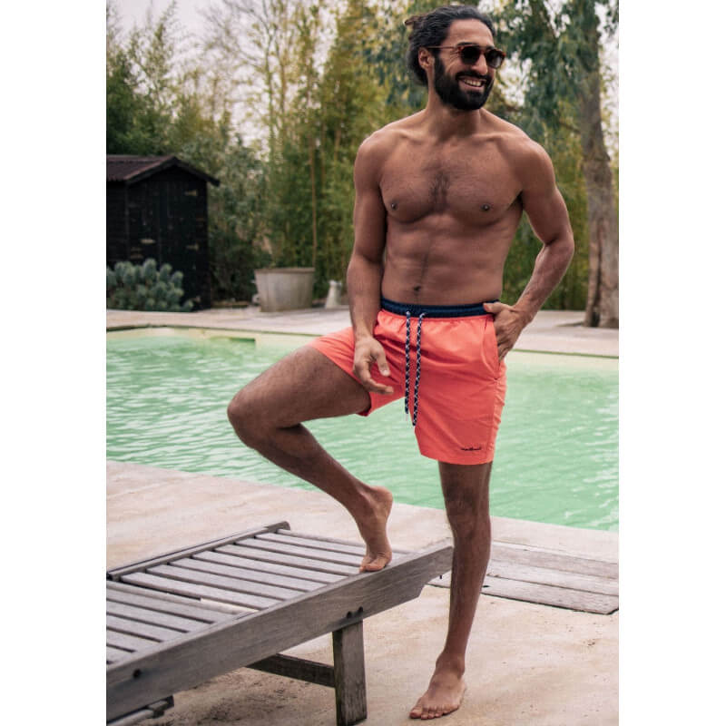 Maillot de bain rose homme store