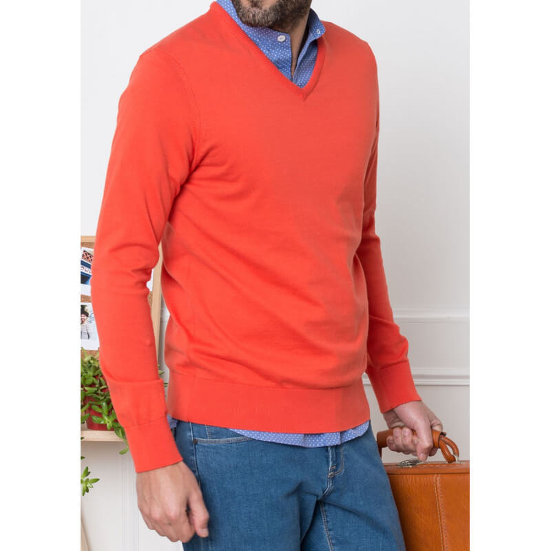 18pe-pull-homme-orange-col-v-mairie-4 18pe-pull-homme-orange-col-v-mairie-4