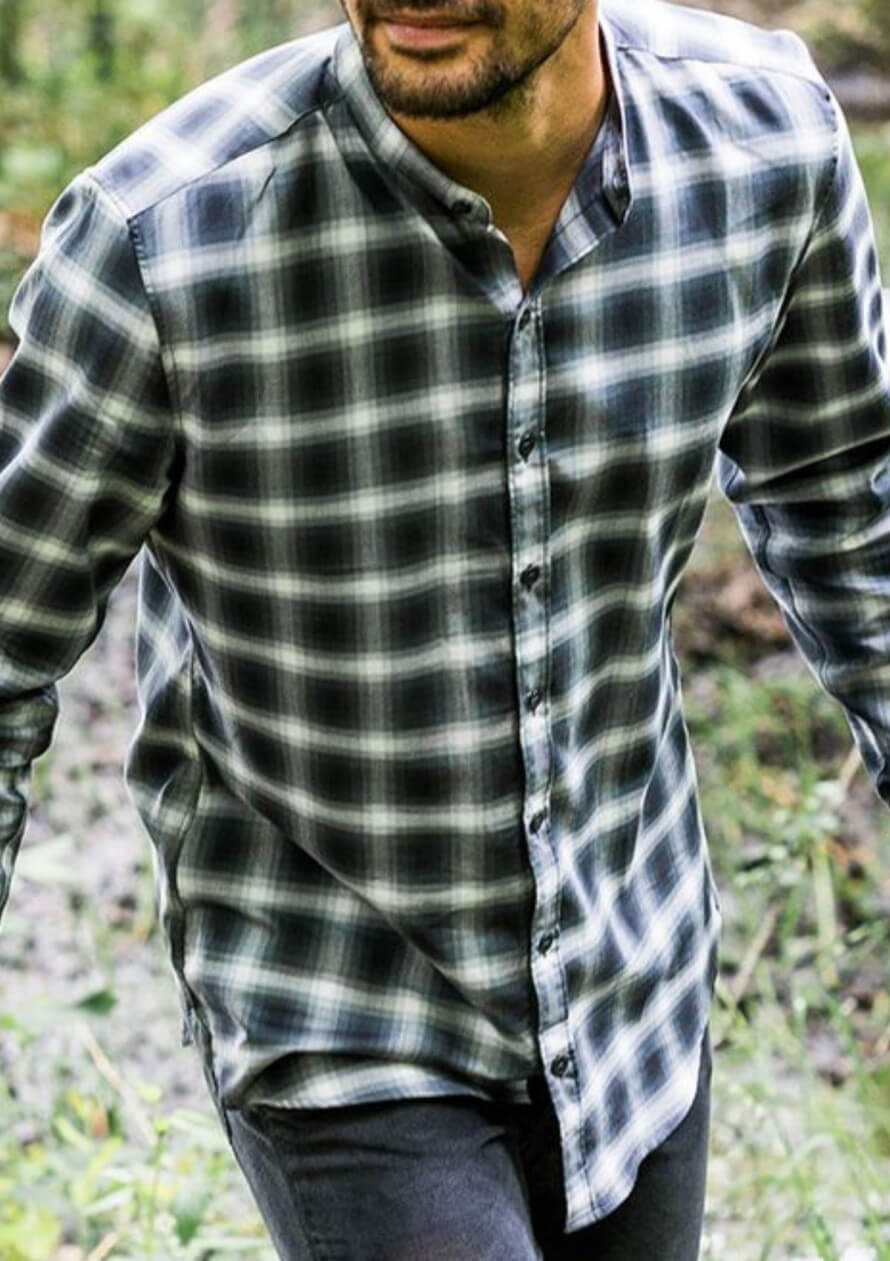 18ah-chemise-homme-gris-carreaux-ombre-col-mao-montlimart-1
