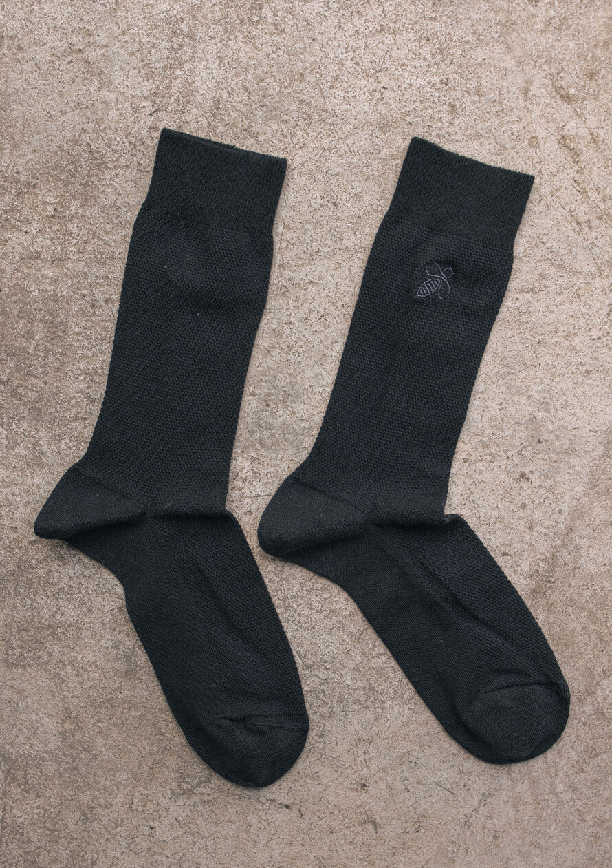Chaussette noir top homme