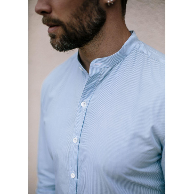 17pe-chemise-homme-saint-pierre-col-mao-vert-made-in-France-1 17pe-chemise-homme-saint-pierre-col-mao-vert-made-in-France-1