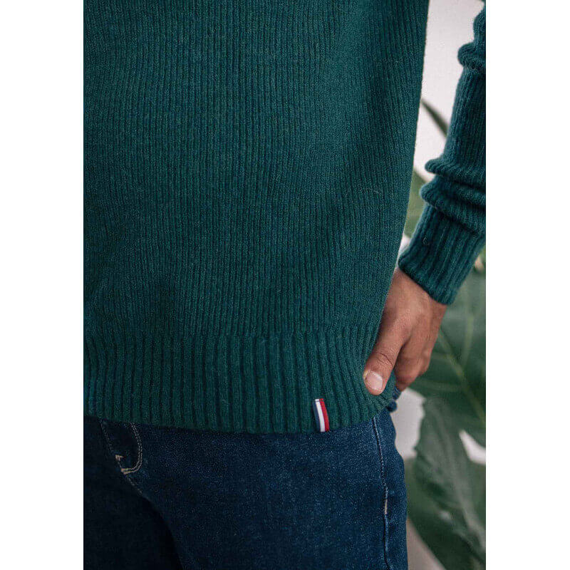 22ah-pull-homme-libre-vert-made-in-france-recyclé-tricotage-3d-3 22ah-pull-homme-libre-vert-made-in-france-recyclé-tricotage-3d-3