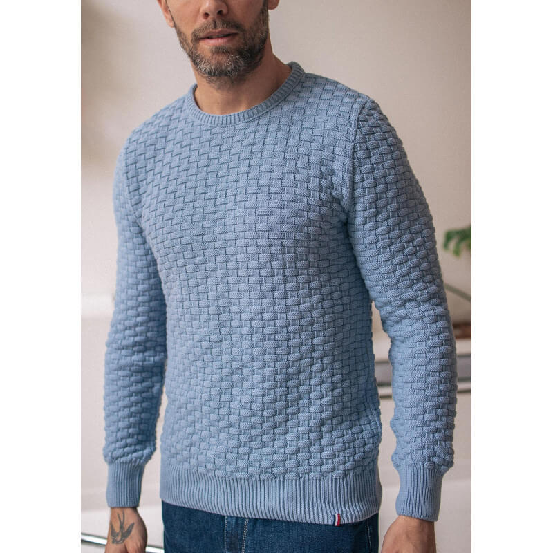 23pe-pull-homme-damier-bleu-clair-coton-bio-made-in-france-3 23pe-pull-homme-damier-bleu-clair-coton-bio-made-in-france-3
