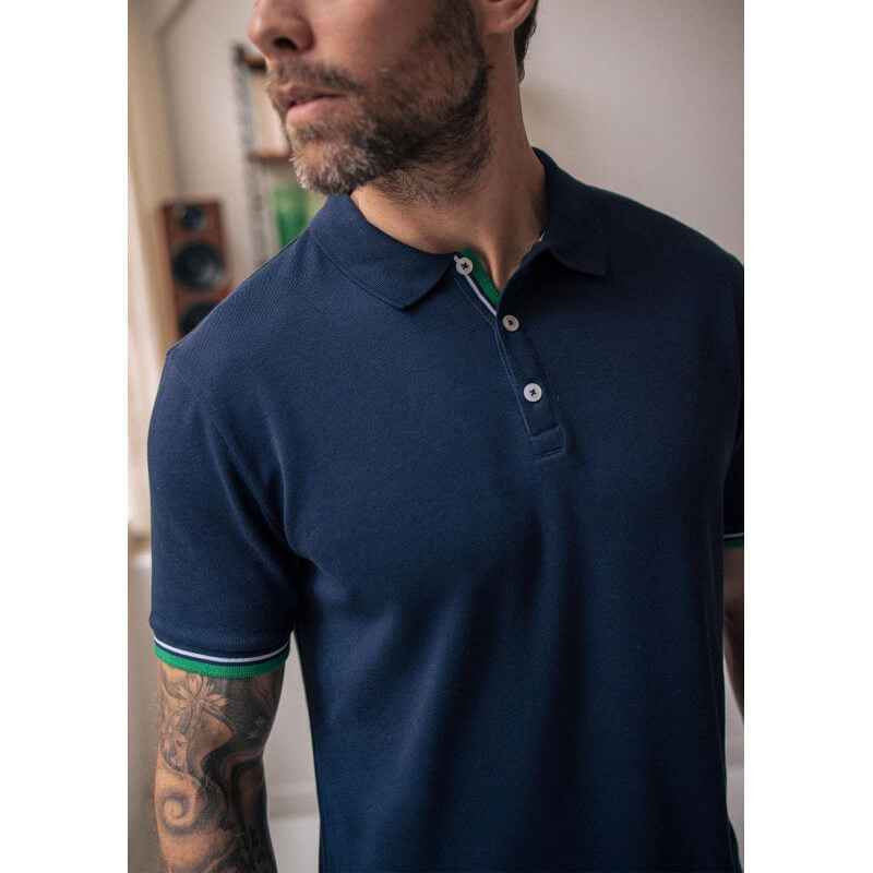 23pe-polo-homme-club-marine-vert-coton-bio-recyclé-1