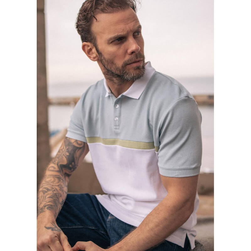 23pe-polo-homme-methode-bleu-clair-écru-coton-bio-recyclé-1 23pe-polo-homme-methode-bleu-clair-écru-coton-bio-recyclé-1