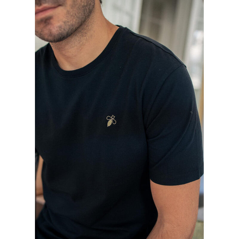 T-SHIRT ESSAIM NOIR