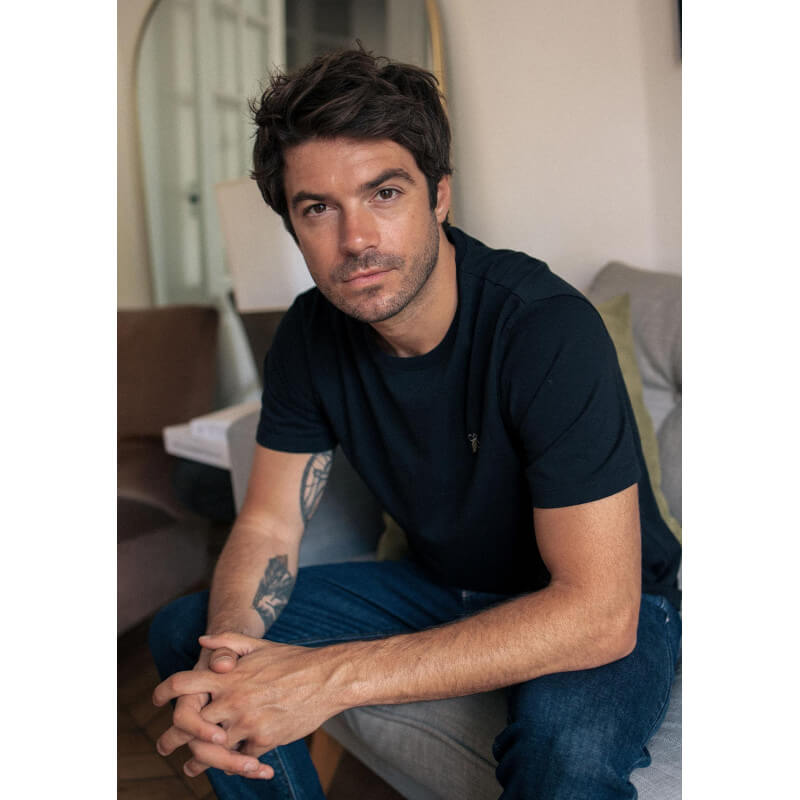 T-SHIRT ESSAIM NOIR
