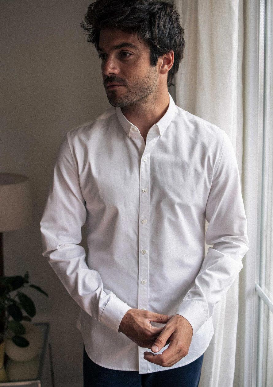 CHEMISE SAINT REMY BLANC