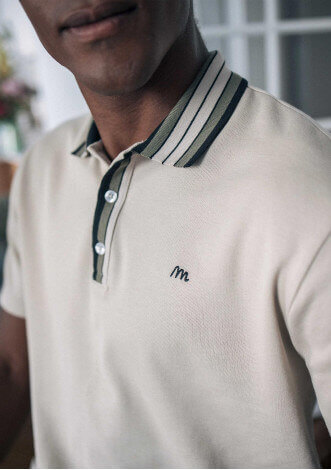 POLO ATTITUDE GRIS CLAIR