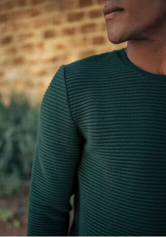 PULL MARBRE VERT