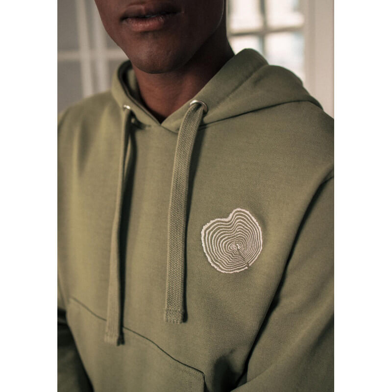 Sweat à capuche homme SEVE recyclé noir - MONTLIMART