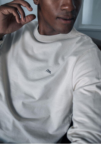 T-SHIRT SEREIN GRIS CLAIR
