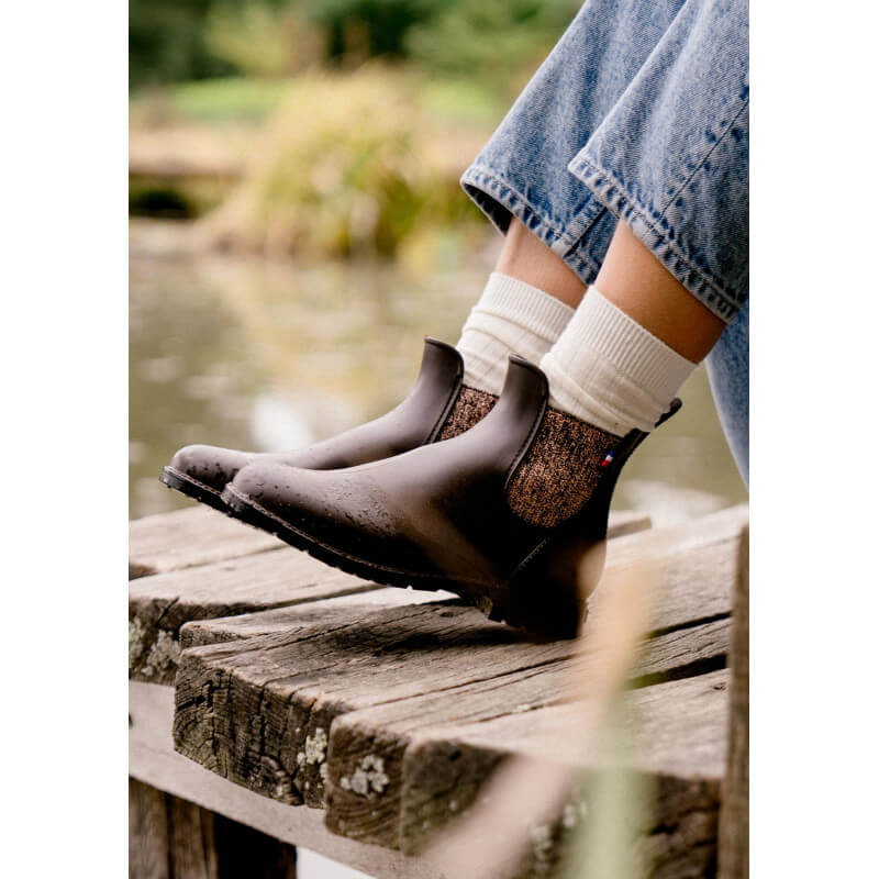 BOOTS MONTPLUIE MARRON CUIVRE