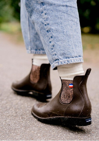 BOOTS MONTPLUIE MARRON CUIVRE