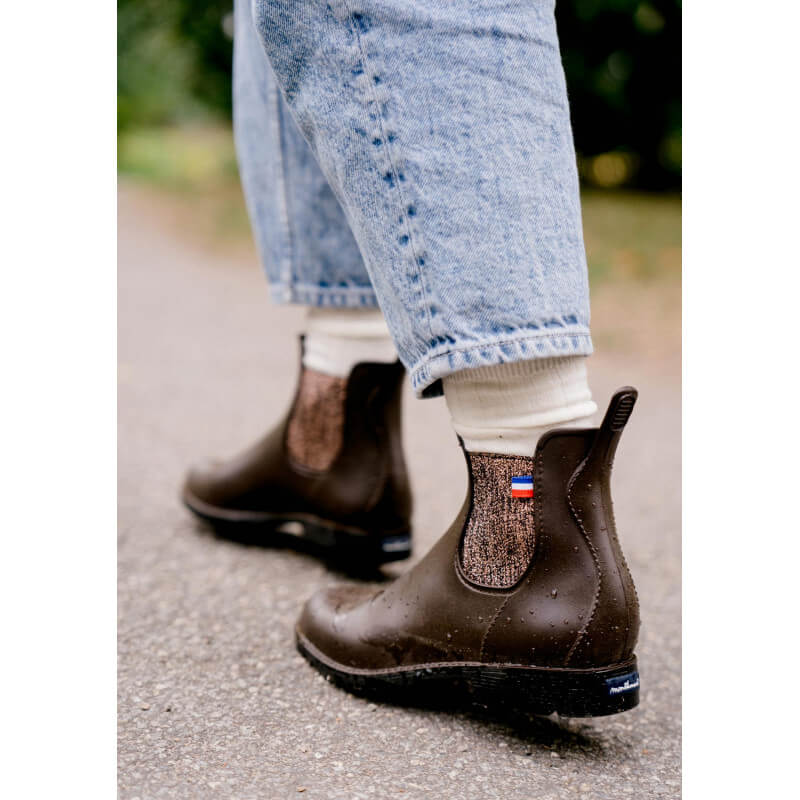BOOTS MONTPLUIE MARRON CUIVRE