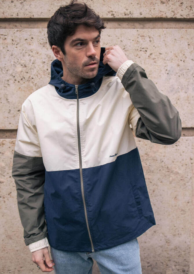 Coupe-vent homme imperméable RAFALE recyclé - MONTLIMART