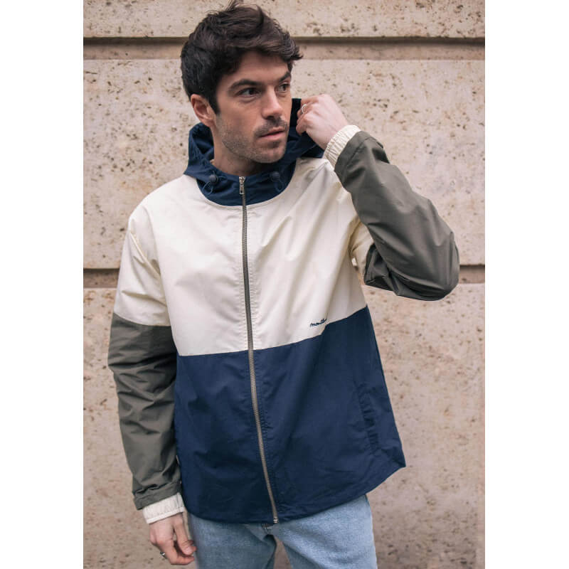 VESTE RAFALE MARINE/KAKI