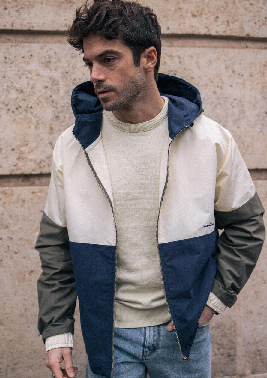 Coupe-vent homme imperméable RAFALE recyclé - MONTLIMART
