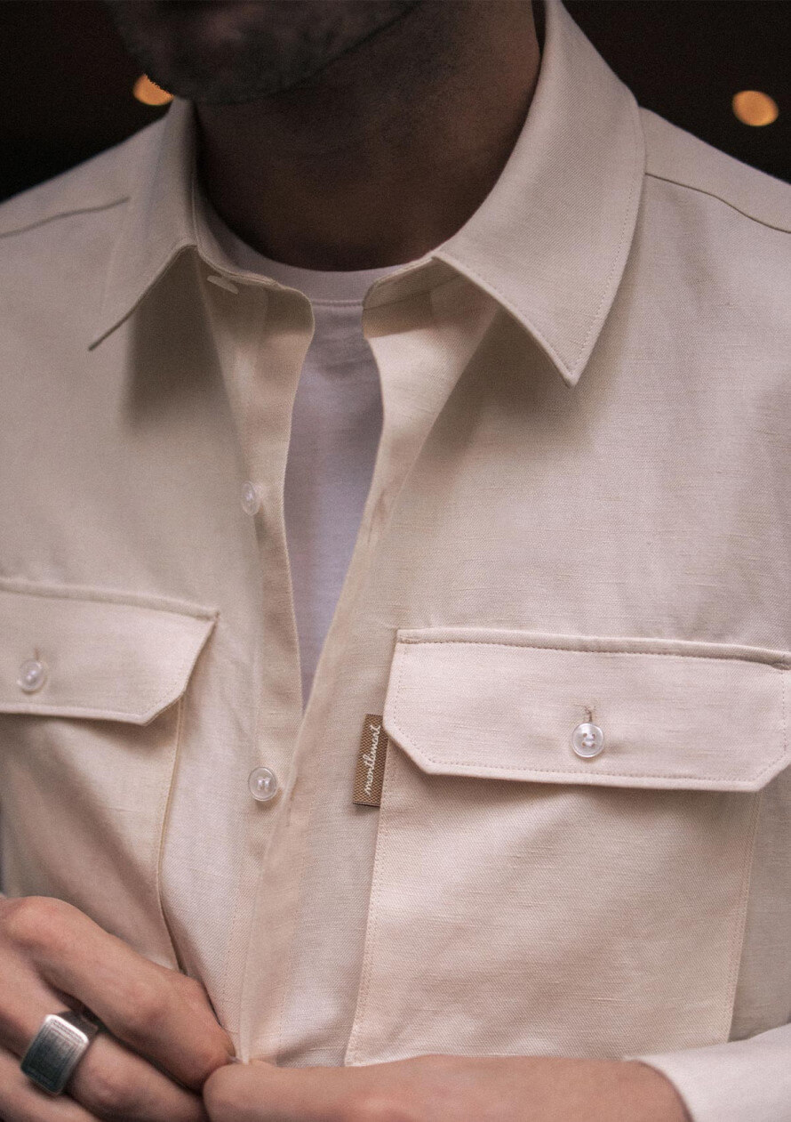 24pe-chemise-coton-bio-homme-sepia-ecru-1