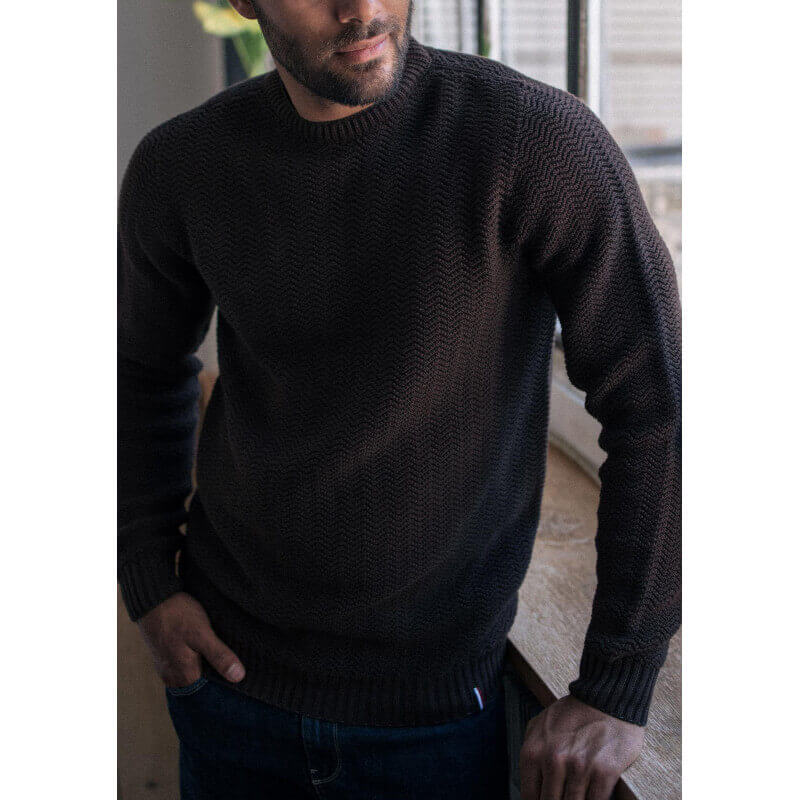 22ah-pull-homme-planete-marron-coton-bio-made-in-france-tricotage-3d-1