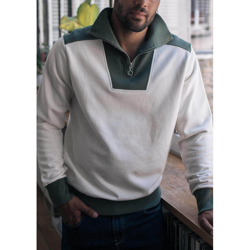 22ah-sweat-homme-energie-écru-kaki-coton-bio-4