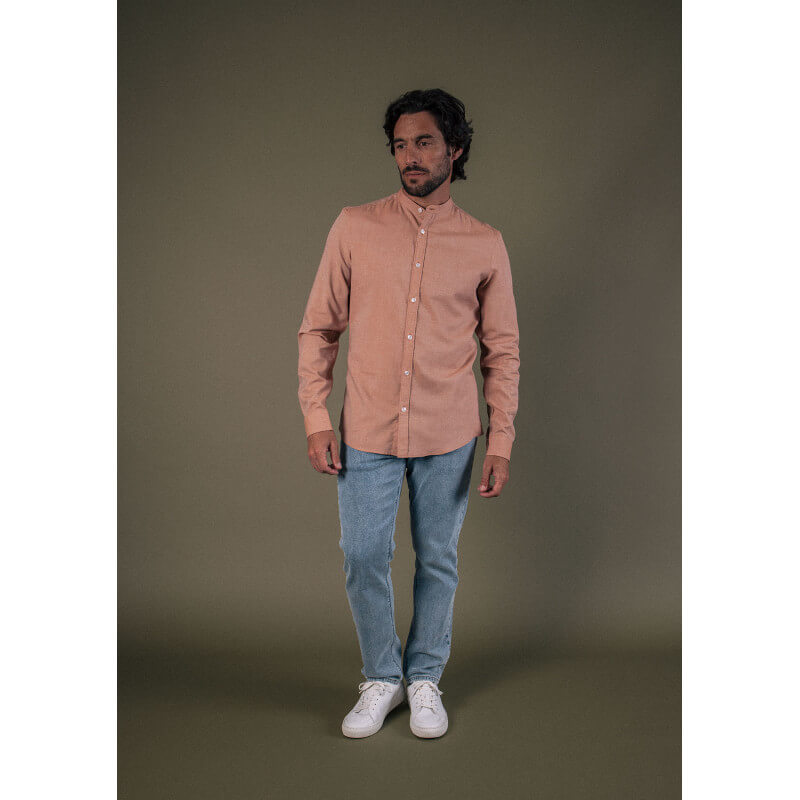 24ah-chemise-homme-montwool-orange-coton-laine-3 24ah-chemise-homme-montwool-orange-coton-laine-3