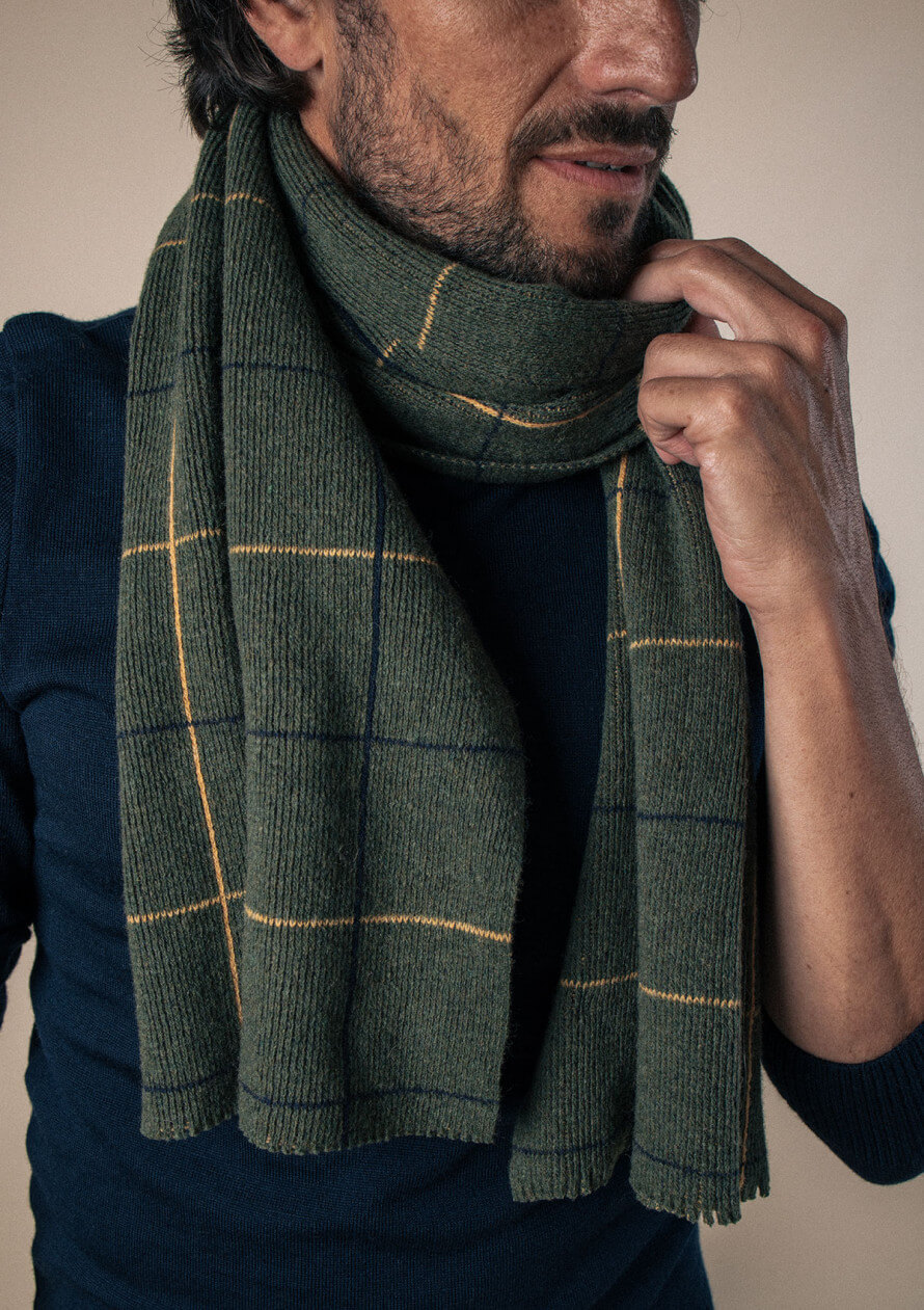 24ah-écharpe-homme-ecosse-vert-recycle-made-in-france-2