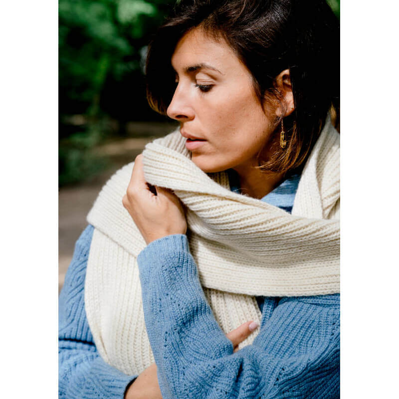 24ah-écharpe-homme-femme-chanterelle-ecru-recycle-made-in-france-2 24ah-écharpe-homme-femme-chanterelle-ecru-recycle-made-in-france-2