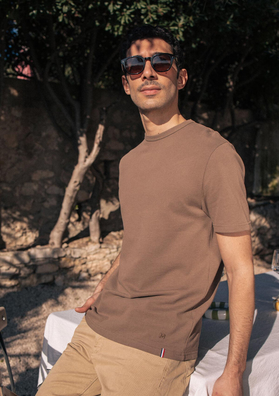 25pe-tshirt-homme-prestige-marron-made-in-france-coton-ceremonie-1
